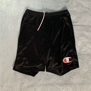 Large Black Champion Shorts